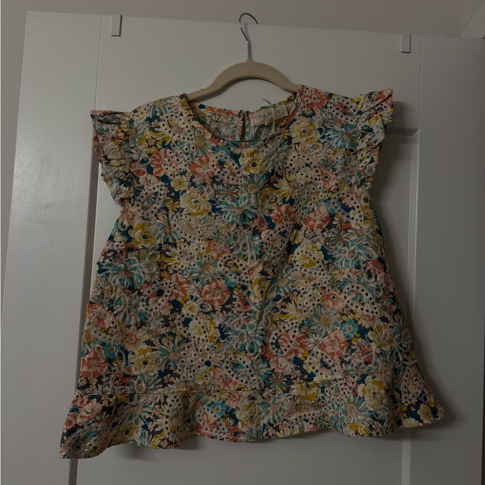 Luna Moon Floral Top